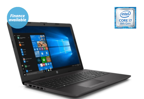 HP 250 G7 Core i7 Laptop, Intel Core i7-8565U 1.8GHz, 8GB DDR4, 256GB SSD, 15.6 LED, DVDRW, Intel UHD, WIFI, Windows 10 Pro