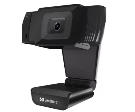 Sandberg USB Webcam – Skype, Teams & Zoom Compatible